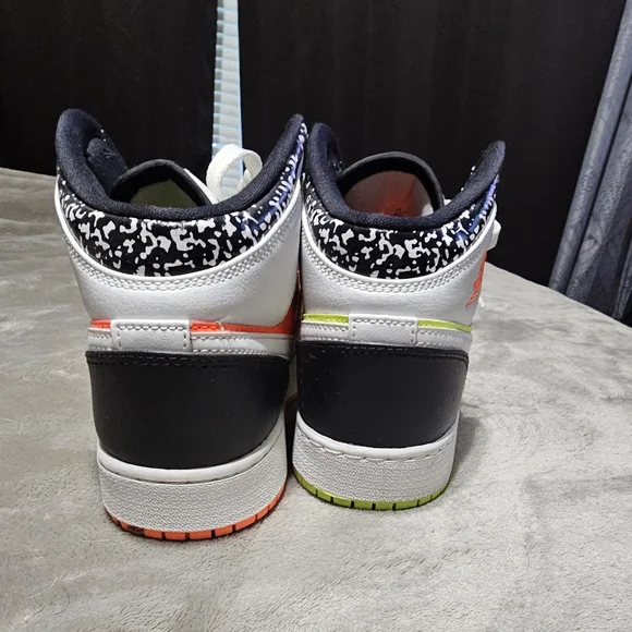 Colorful High-Top Sneakers